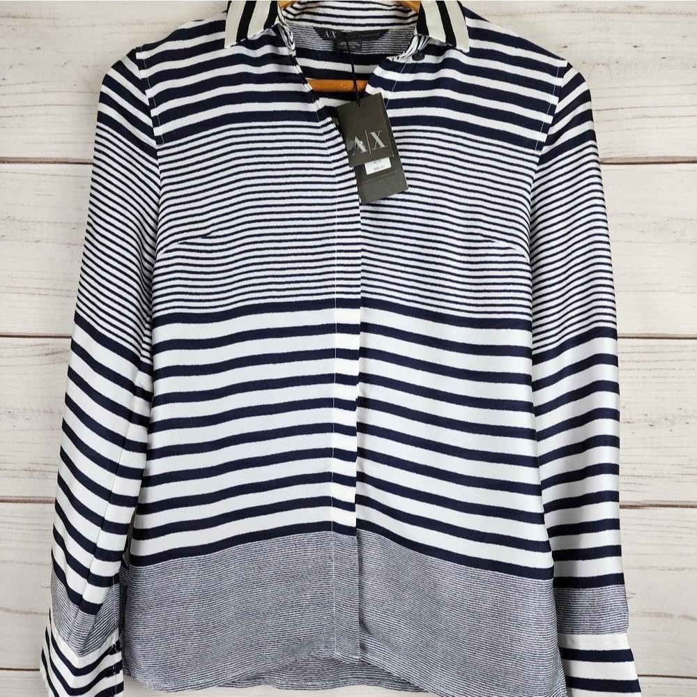 Armani Exchange Striped Women's XXS New